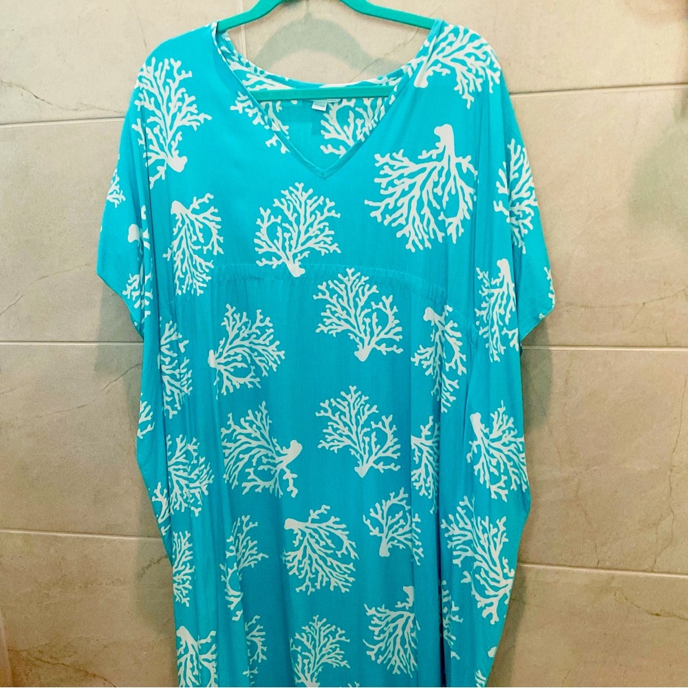 escapada beach maxi cover-up
